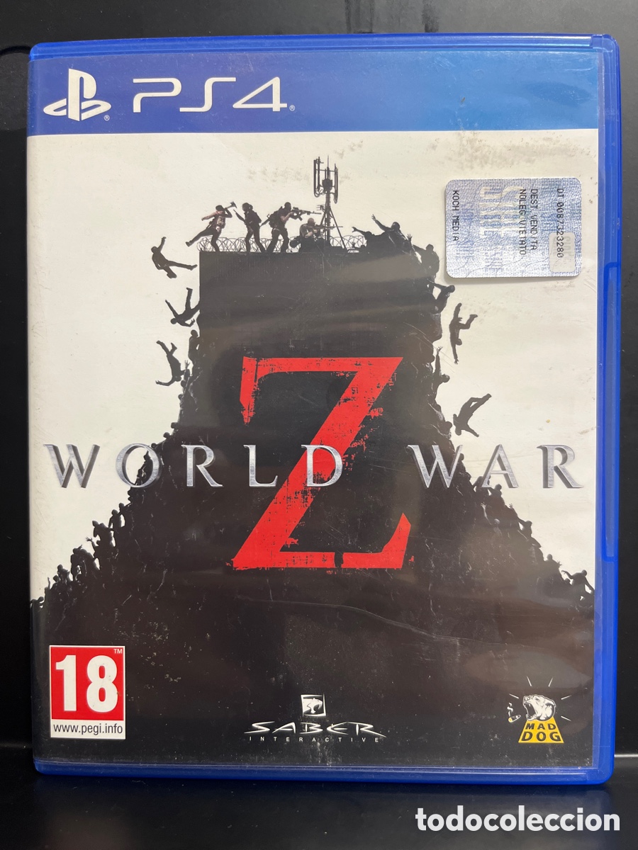 Videojuegos y consolas PS4 de segunda mano: WORLD WAR Z PS4 PEGI 18 MAD DOG