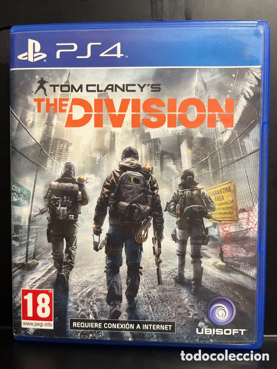 Videojuegos y consolas PS4 de segunda mano: TOM CLANCY&rsquo;S : THE DIVISION PS4 NR 18 UBISOFT