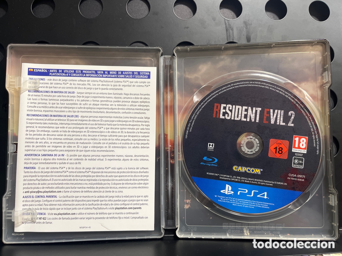 Videojuegos y consolas PS4 de segunda mano: RESIDENT EVIL 2 PS4 PEGI 18 CAPCOM - Foto 3