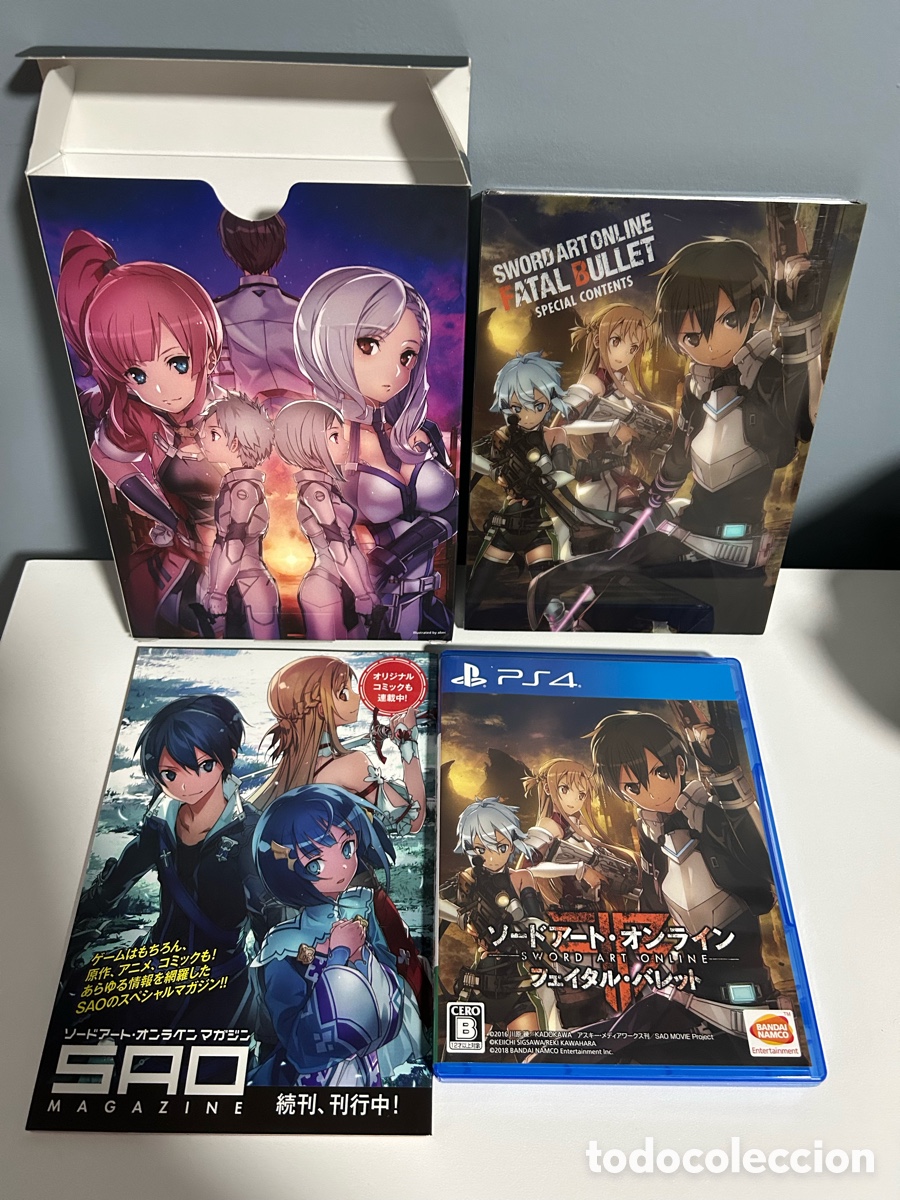 Videojuegos y consolas PS4 de segunda mano: Sword Art Online: Fatal Bullet PS4 + Revista