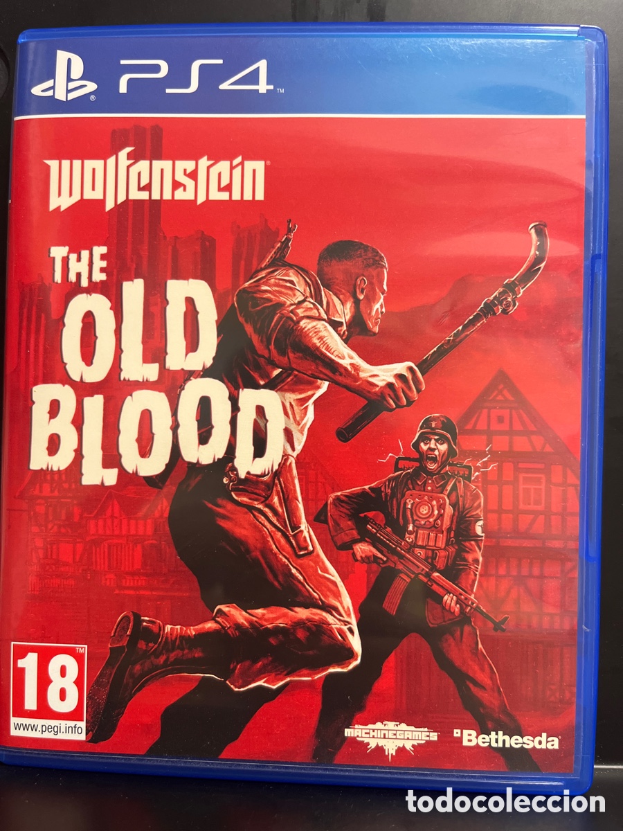 Videojuegos y consolas PS4 de segunda mano: WOLFENSTEIN : THE OLD BLOOD PS4 PEGI 18 MACHINEGAMES BETHESDA