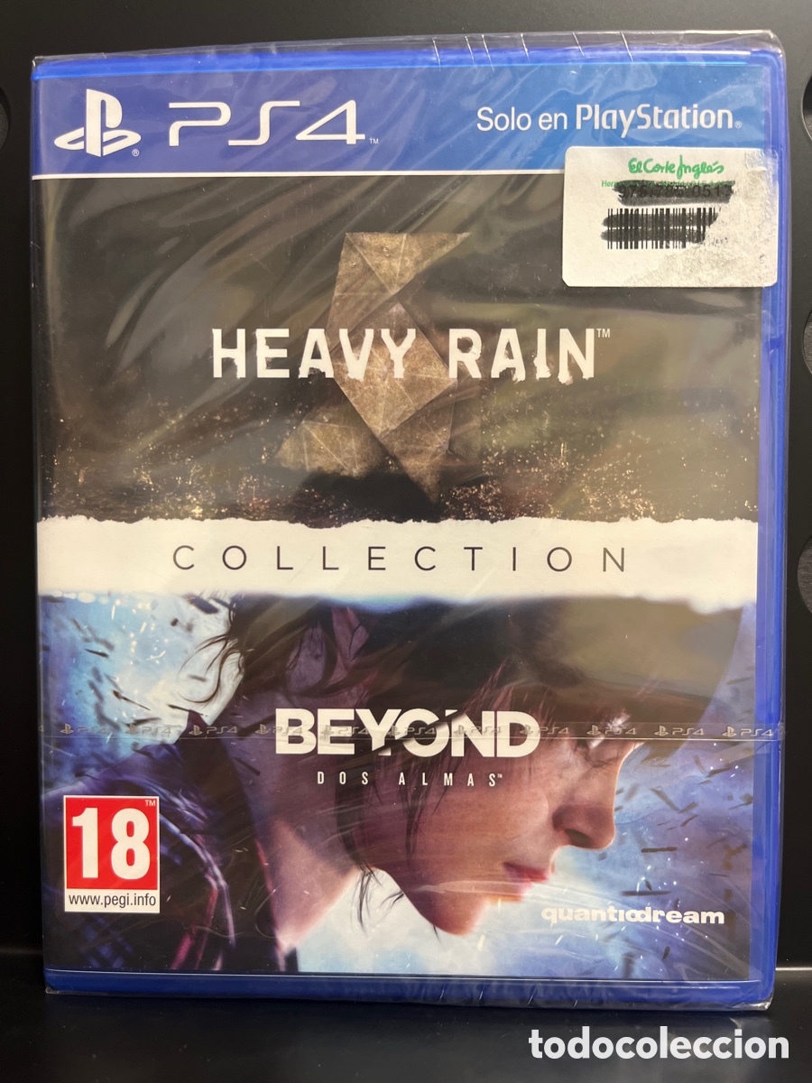 Videojuegos y consolas PS4 de segunda mano: HEAVY RAIN & BEYOND : DOS ALMAS COLLECTION PS4 PEGI 18 QUANTICDREAM PRECINTADO