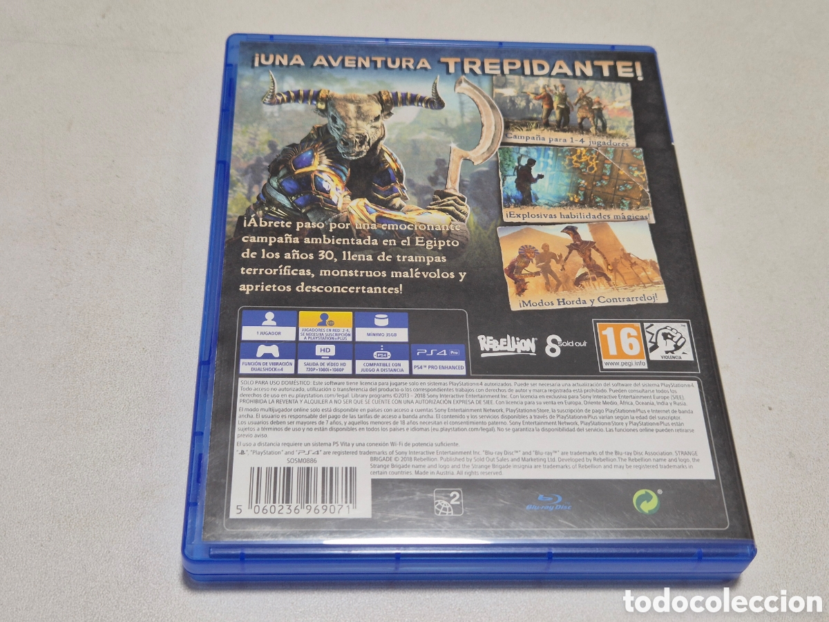 Videojuegos y consolas PS4 de segunda mano: Strange Brigade . Ps4 - Foto 2
