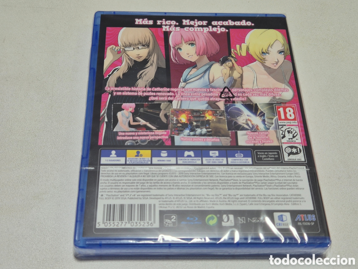 Videojuegos y consolas PS4 de segunda mano: Catherine Full Body Ps4 - Foto 2