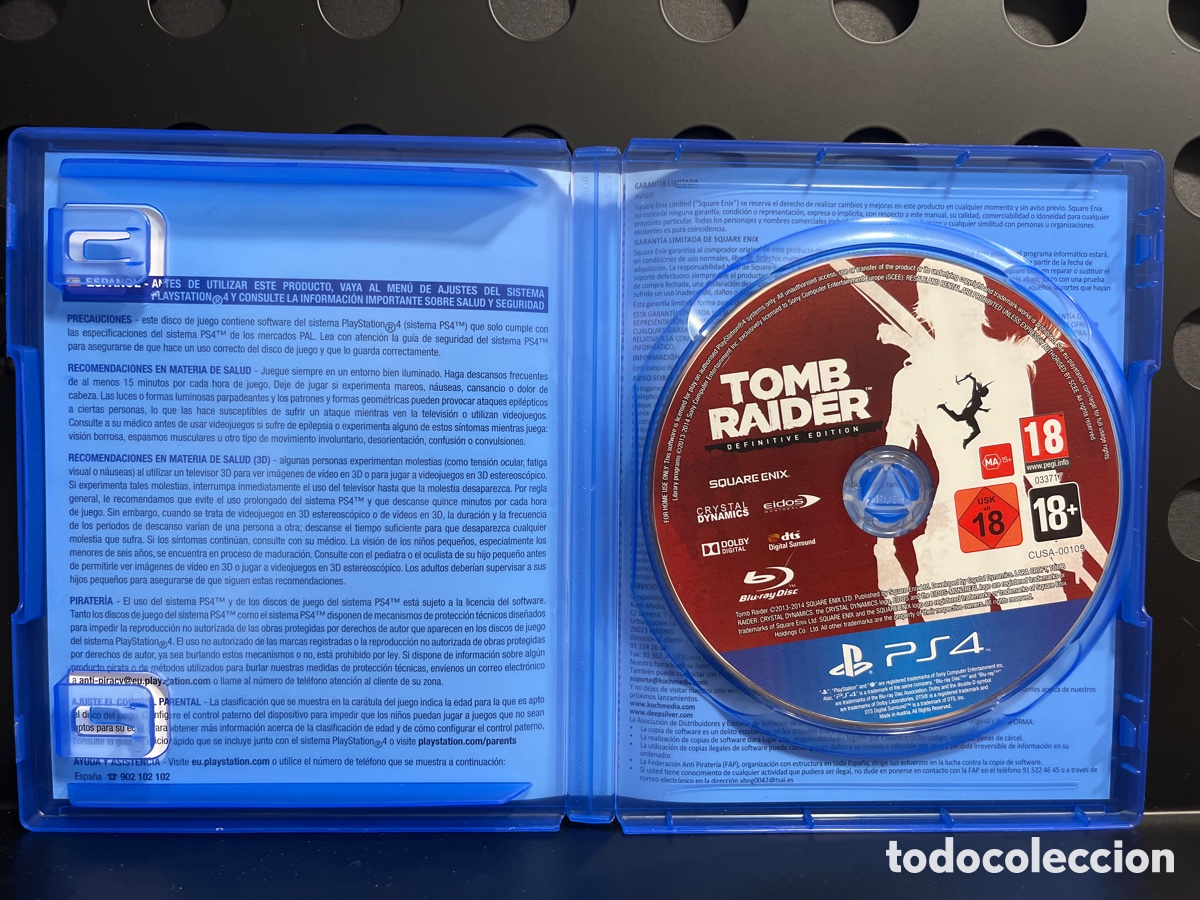 Videojuegos y consolas PS4 de segunda mano: TOMB RAIDER : DEFINITIVE EDITION PS4 PEGI 18 CRYSTAL DYNAMICS SQUARE ENIX - Foto 3