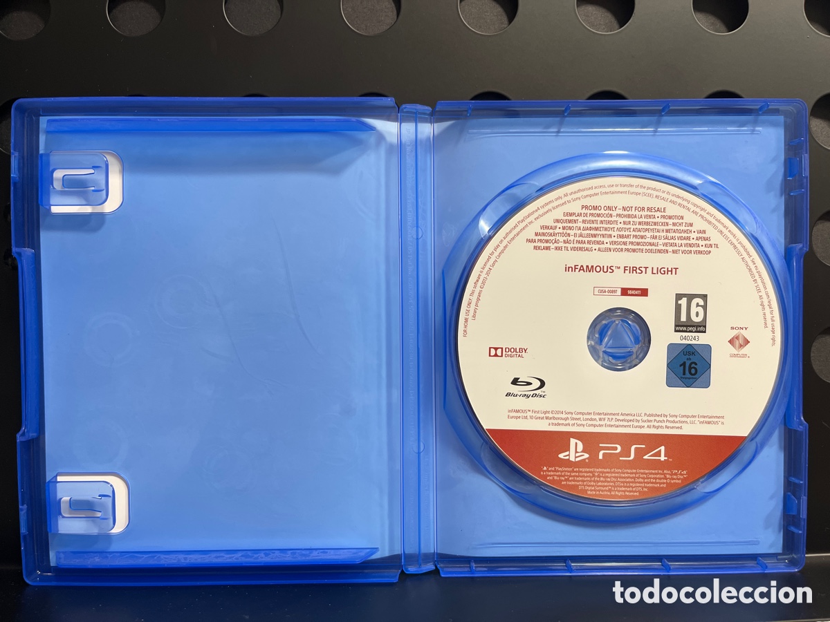 Videojuegos y consolas PS4 de segunda mano: INFAMOUS : FIRST LIGHT PS4 PEGI 16 SP - Foto 3