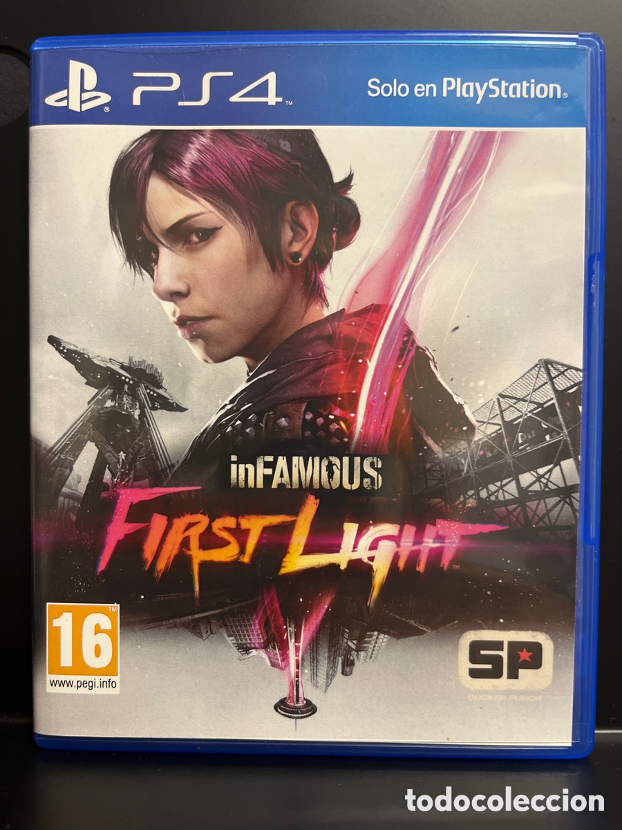 Videojuegos y consolas PS4 de segunda mano: INFAMOUS : FIRST LIGHT PS4 PEGI 16 SP