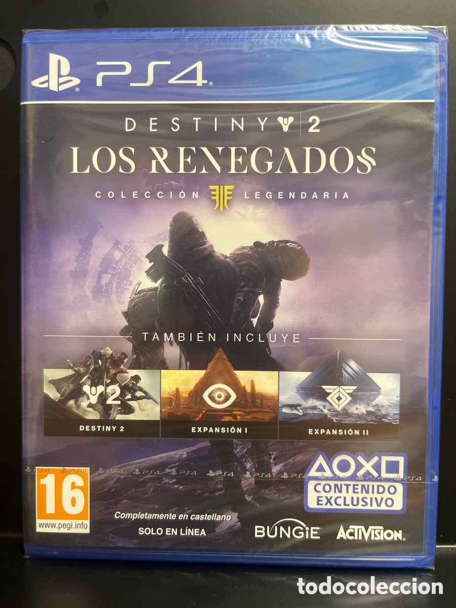 Videojuegos y consolas PS4 de segunda mano: DESTINY 2 LOS RENEGADOS : COLECCI&Oacute;N LEGENDARIA PS4 PEGI 16 BUNGIE ACTIVISION ( PRECINTADO )