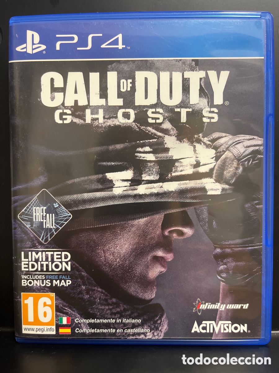 Videojuegos y consolas PS4 de segunda mano: CALL OF DUTY : GHOSTS LIMITED EDITION PS4 PEGI 16 INFINITY WARD ACTIVISION