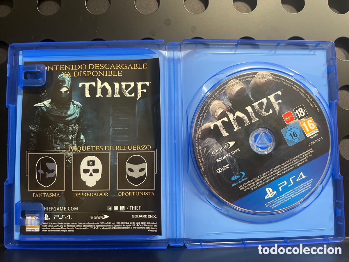 Videojuegos y consolas PS4 de segunda mano: THIEF PS4 PEGI 16 EIDOS SQUARE ENIX - Foto 3