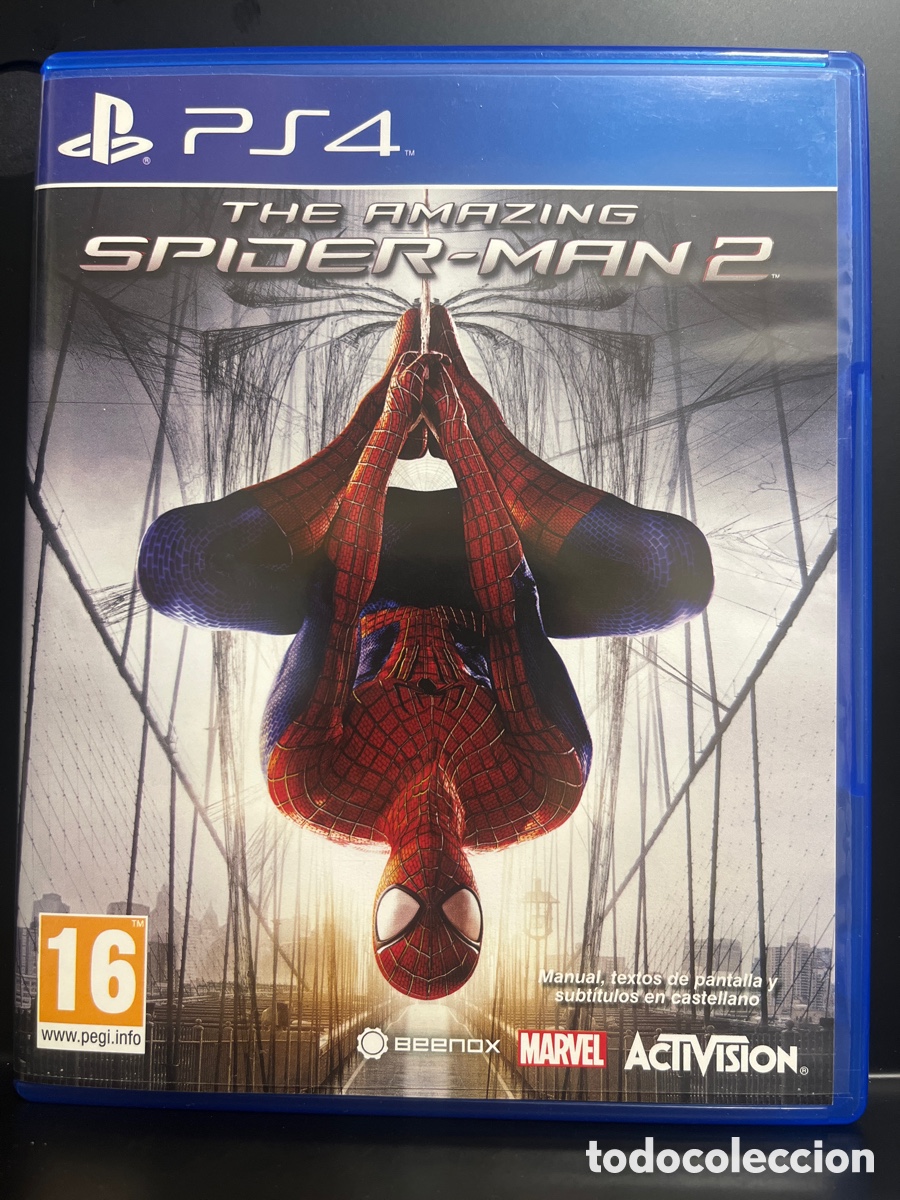 Videojuegos y consolas PS4 de segunda mano: THE AMAZING SPIDERMAN 2 SPIDER-MAN PS4 PEGI 16 BEENOX MARVEL ACTIVISION