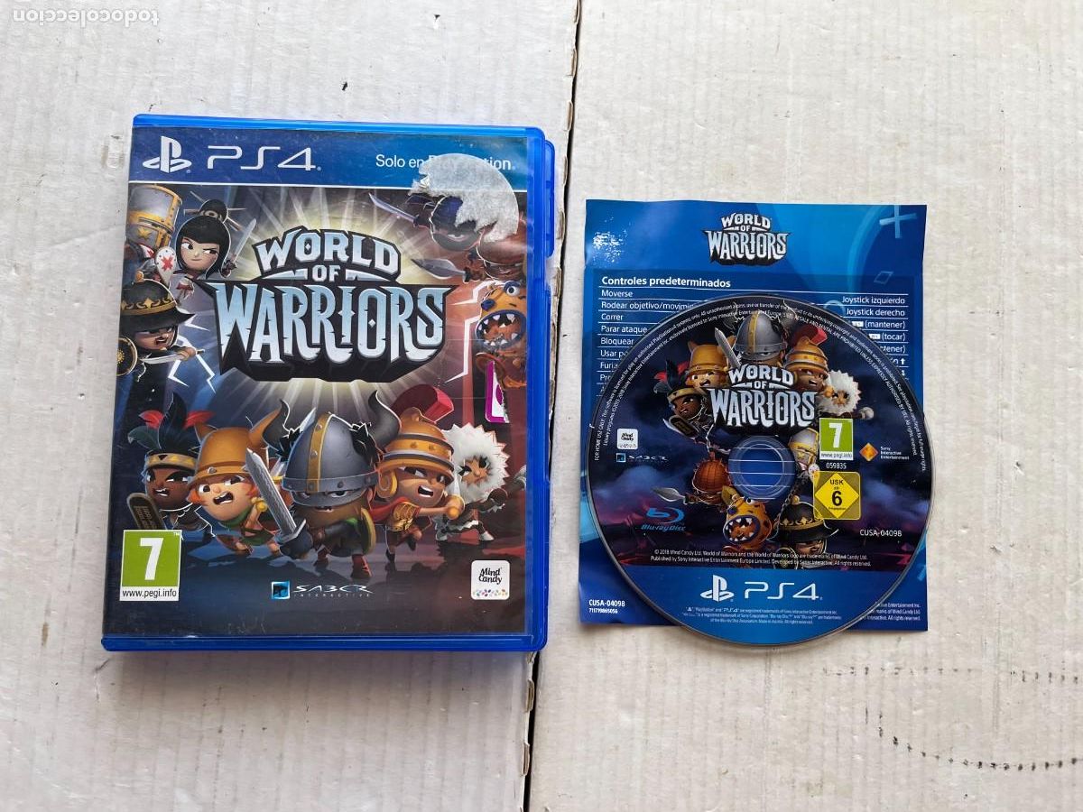 Videojuegos y consolas PS4 de segunda mano: WORLD OF WARRIORS - PS4 PLAYSTATION 4 PLAY STATION KREATEN