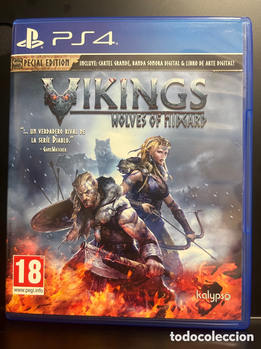 Videojuegos y consolas PS4 de segunda mano: VIKINGS : WOLVES OF MIDGARD SPECIAL EDITION PS4 PEGI 18 KALYPSO