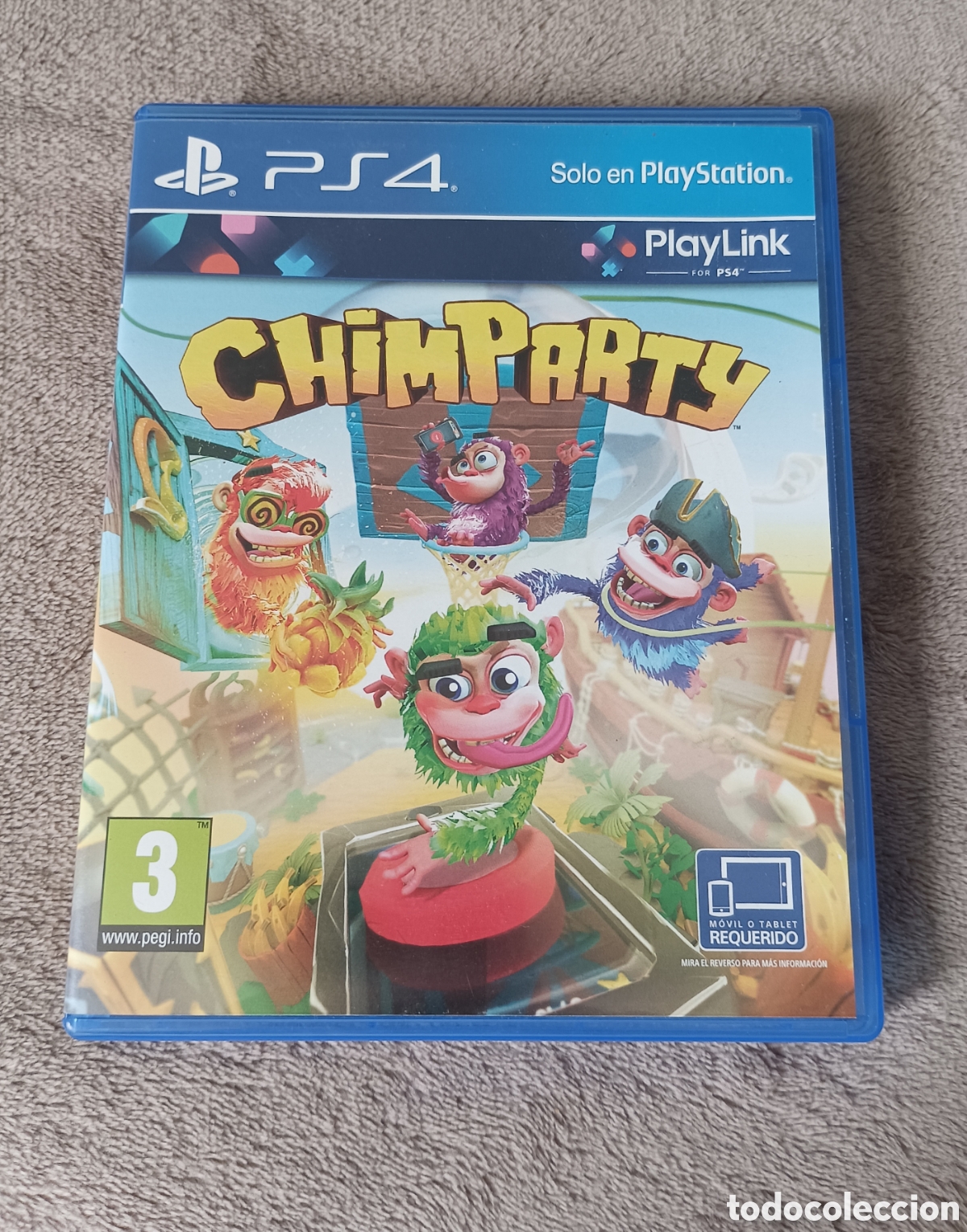 Videojuegos y consolas PS4 de segunda mano: VIDEOJUEGO Chimparty para PlayStation 4 (PS4) &mdash; PlayLink. Edici&oacute;n f&iacute;sica PAL Espa&ntilde;a. Muy poco uso.