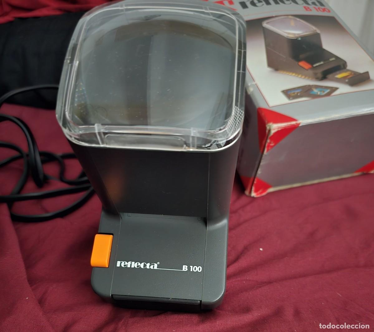 Videojuegos y consolas PS4 de segunda mano: visor de diapositivas compacto de sobremesa Reflecta B100 - Foto 3