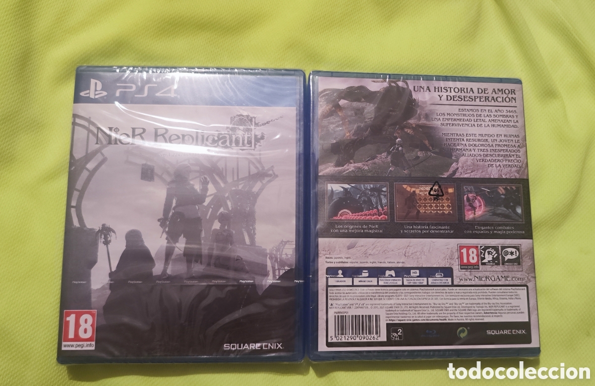 Videojuegos y consolas PS4 de segunda mano: ⚫ LIQUIDACI&Oacute;N ⚫ Nier Replicant PS4 Precintado - Foto 1