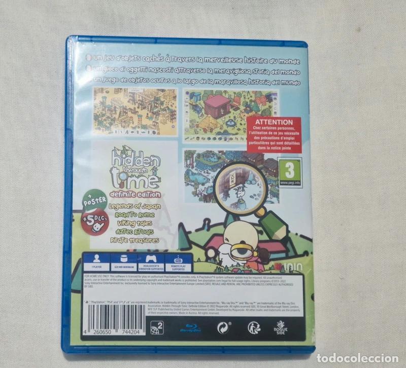 Videojuegos y consolas PS4 de segunda mano: Hidden Though Time Ps4 - Foto 2