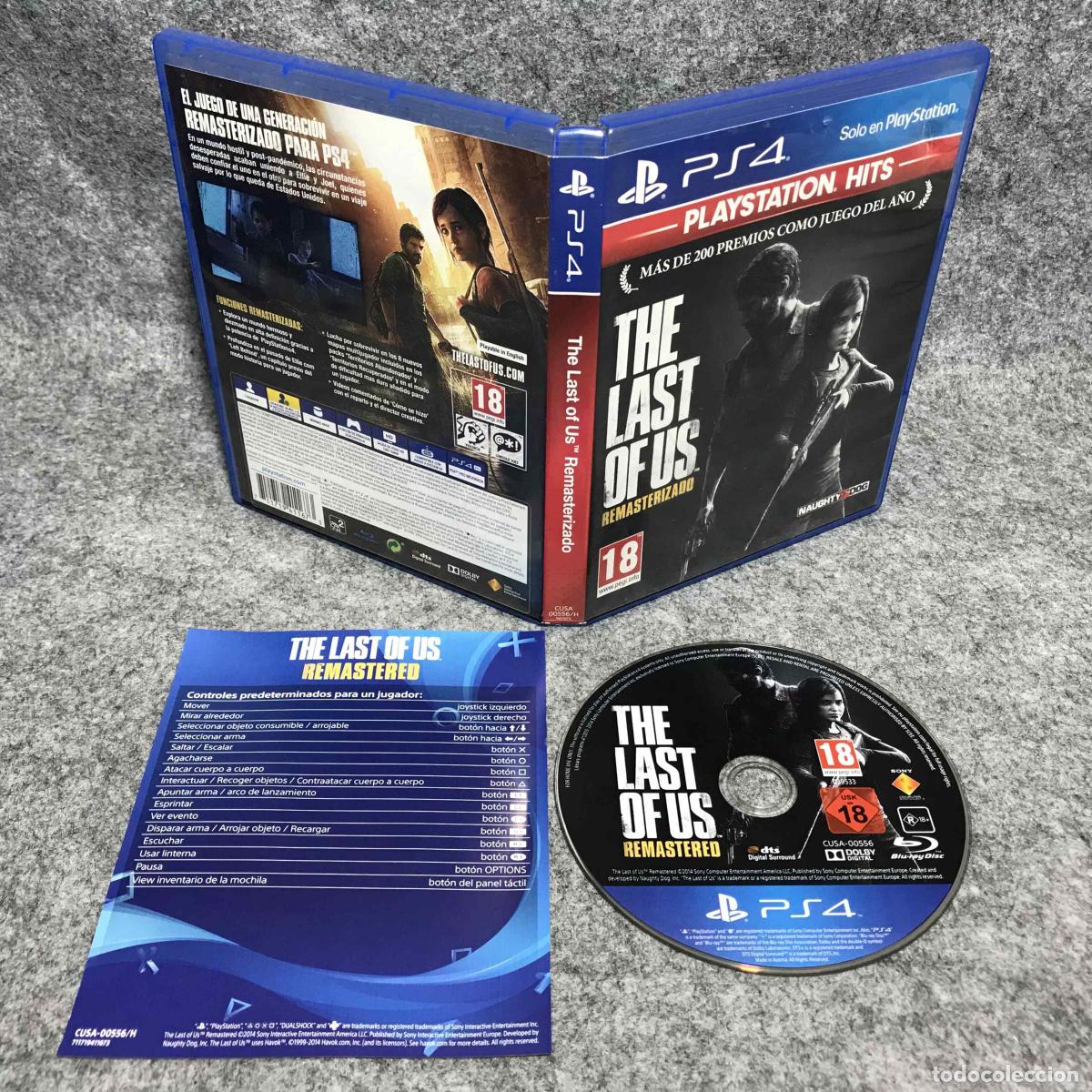 Videojuegos y consolas PS4 de segunda mano: THE LAST OF US REMASTERIZADO SONY PLAYSTATION 4 PS4