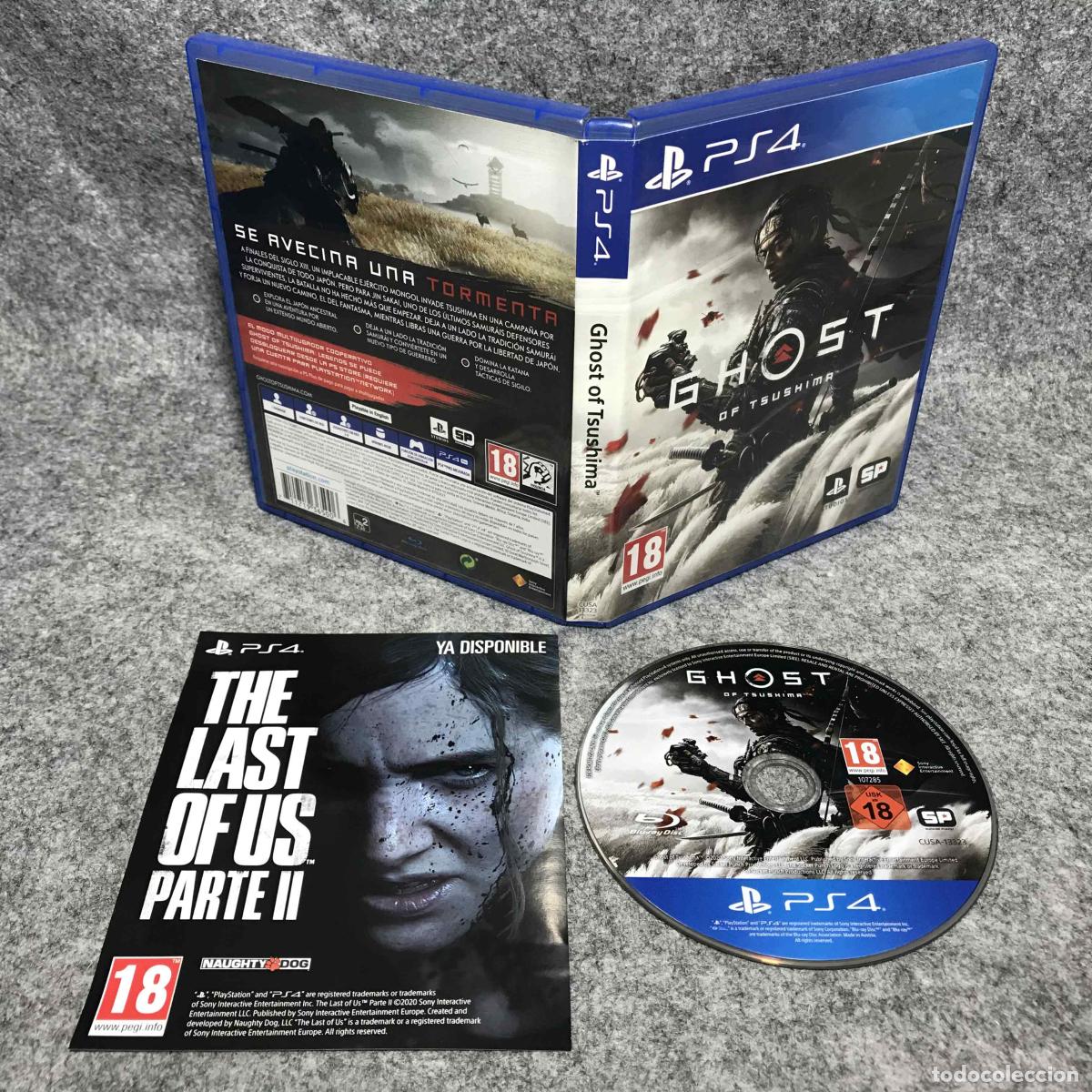 Videojuegos y consolas PS4 de segunda mano: GHOST OF TSUSHIMA SONY PLAYSTATION 4 PS4
