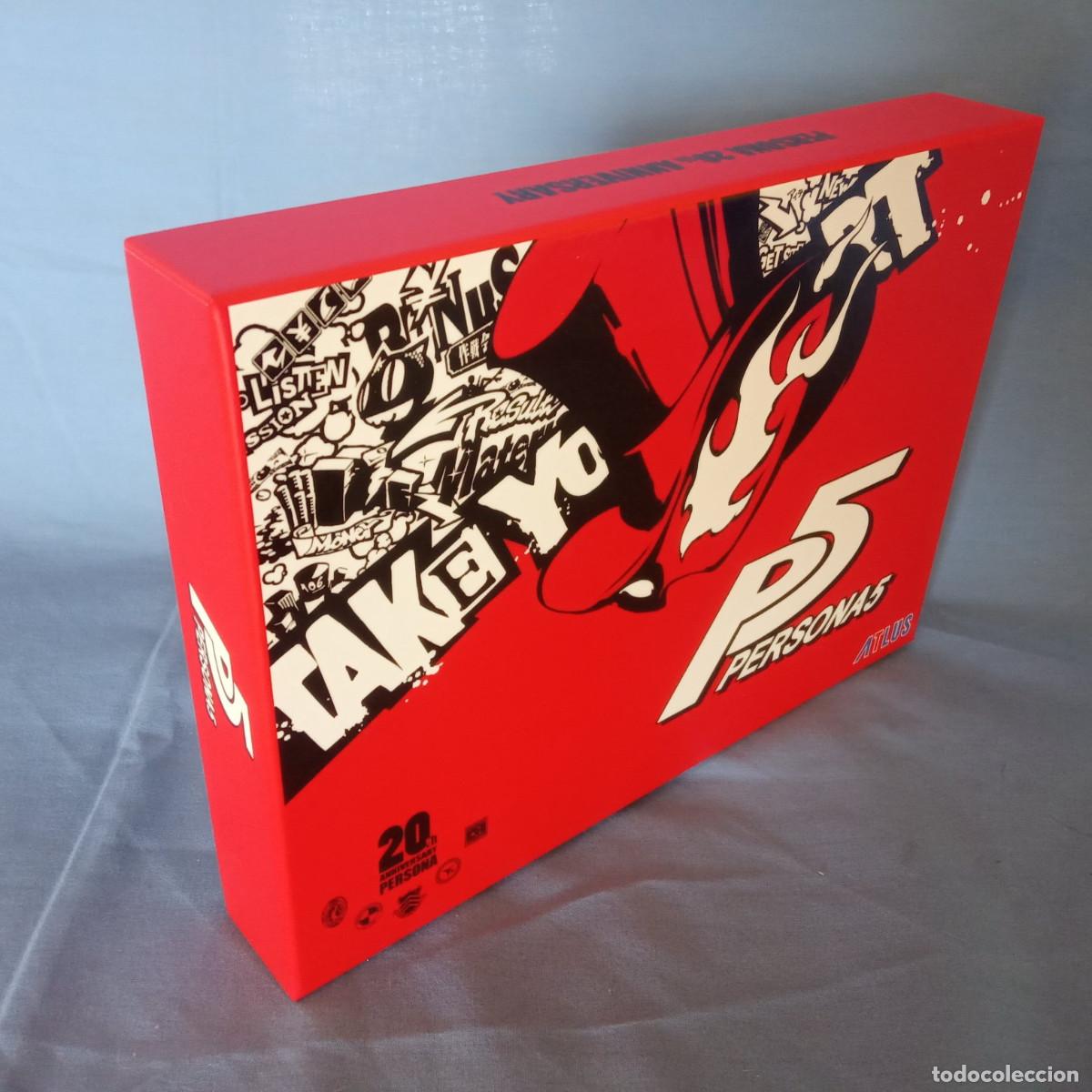 Videojuegos y consolas PS4 de segunda mano: Caja de Persona 5 - Edici&oacute;n 20 aniversario - Original de Jap&oacute;n &ndash; Edici&oacute;n para Coleccionistas