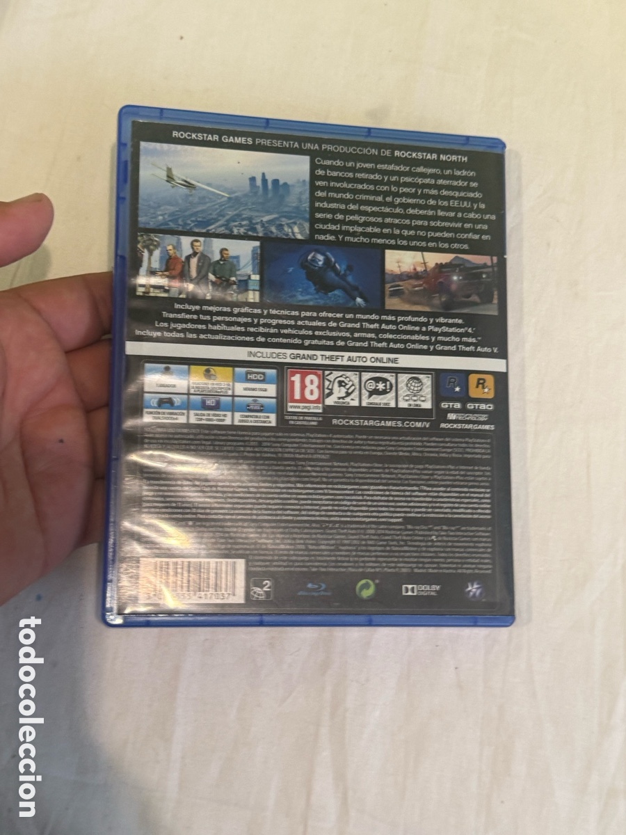 Videojuegos y consolas PS4 de segunda mano: GTA V Grand Theft Auto 5 PS4 - Foto 3