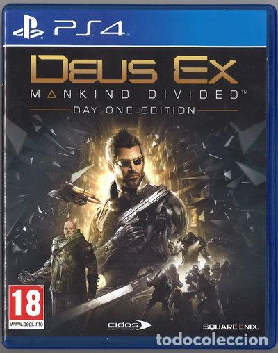 Videojuegos y consolas PS4 de segunda mano: Deus Ex: Mankind Divided - Day One Edition- 5021290071506