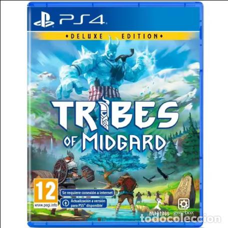Videojuegos y consolas PS4 de segunda mano: Videojuego Tribes Of Midgard Deluxe Edition - Playstation 4