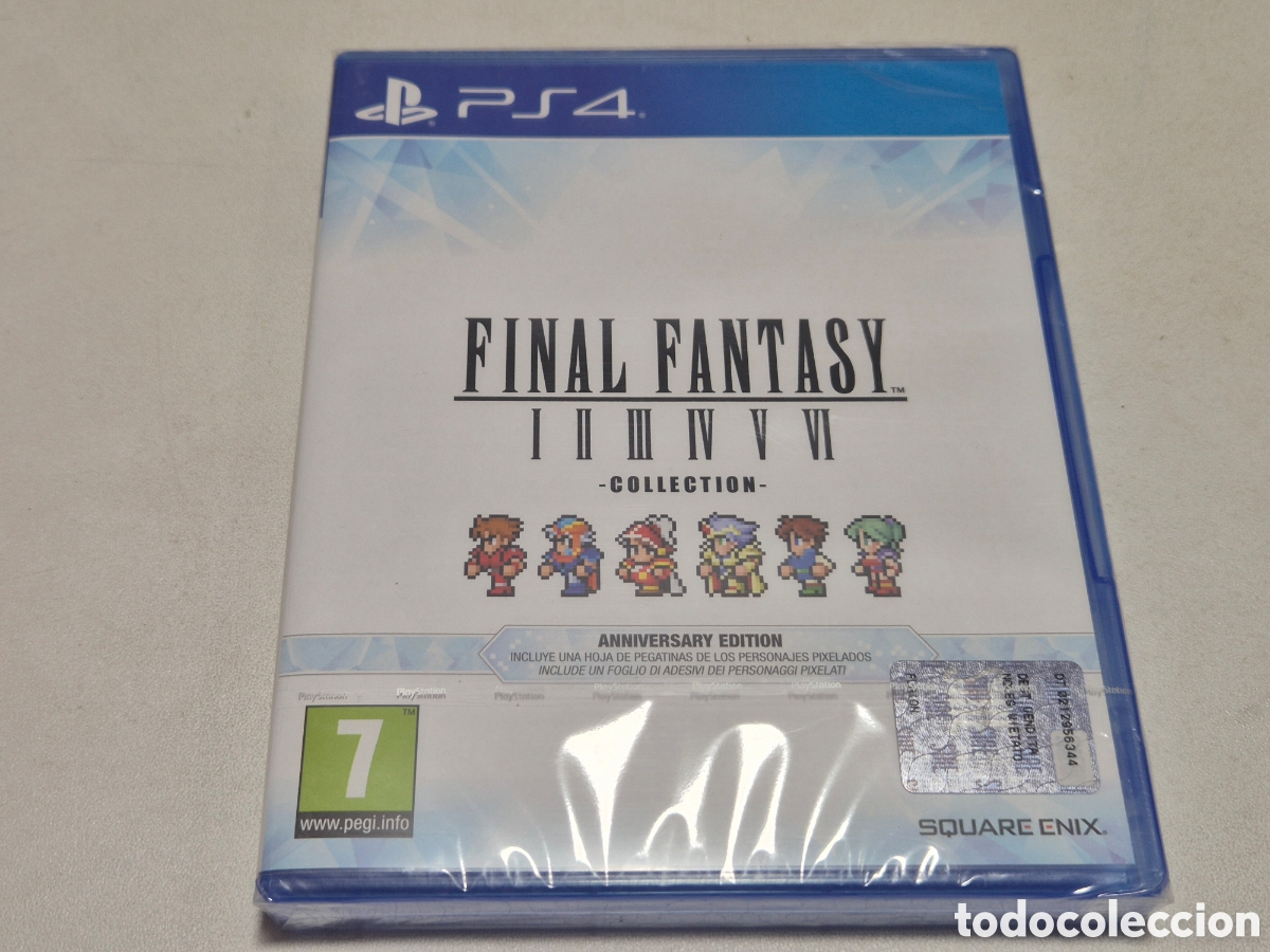 Videojuegos y consolas PS4 de segunda mano: Final Fantasy i-vi Collection Anniversary Edition
