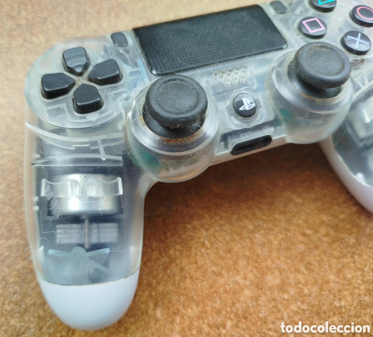 Videojuegos y consolas PS4 de segunda mano: Mando PS4 DualShock 4 Crystal para piezas - Foto 4