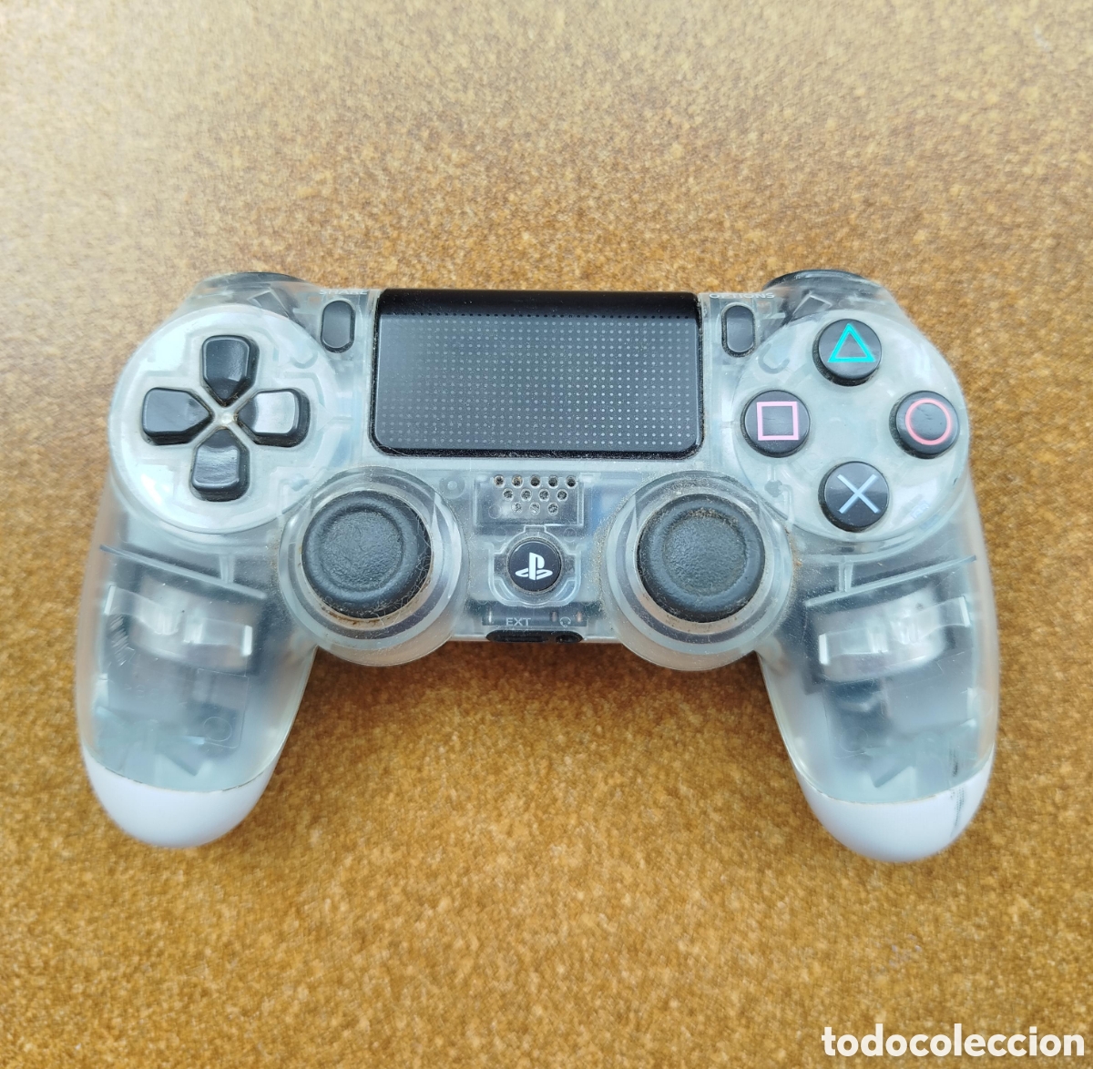 Videojuegos y consolas PS4 de segunda mano: Mando PS4 DualShock 4 Crystal para piezas - Foto 1