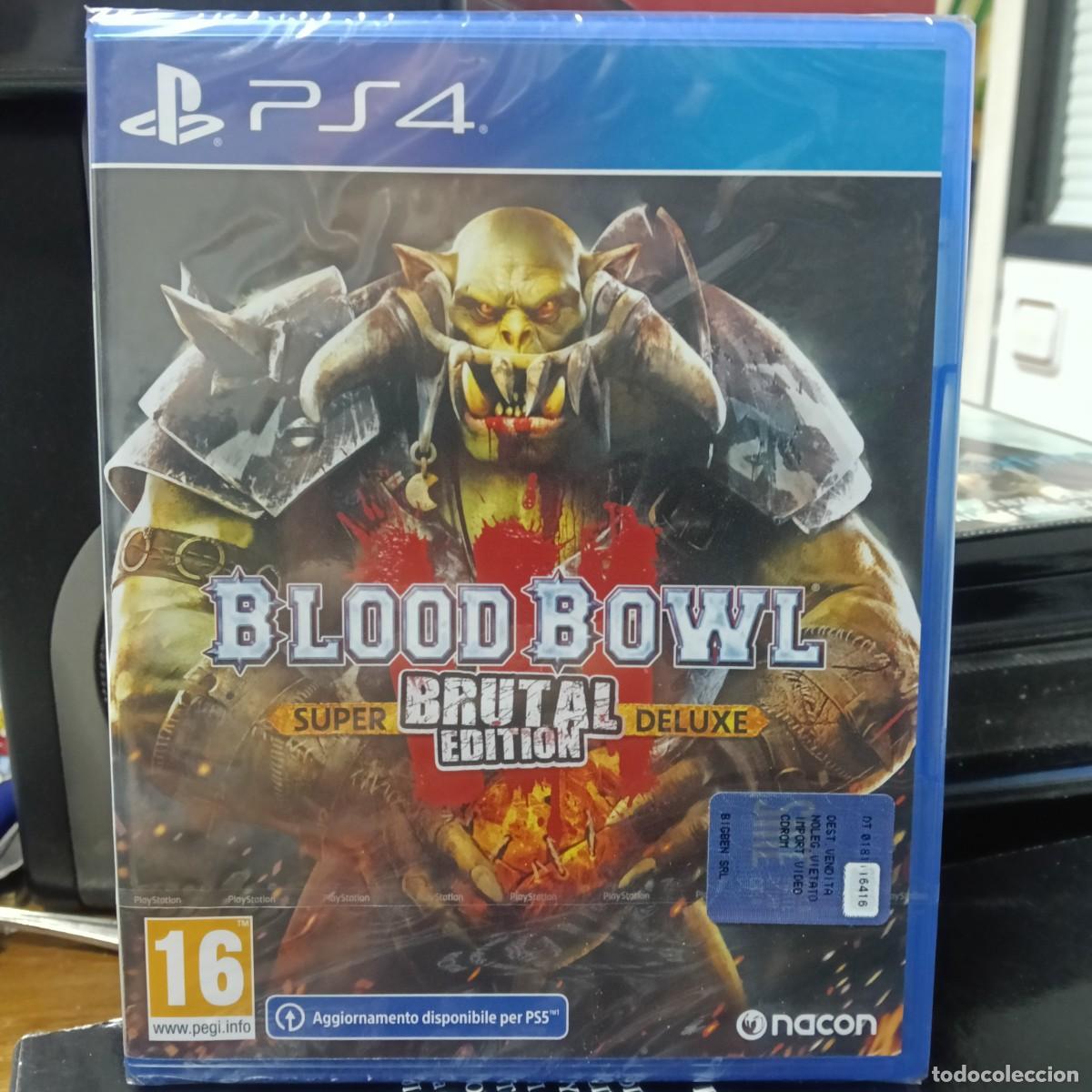 Videojuegos y consolas PS4 de segunda mano: BLOOD BOWL BRUTAL EDITION - PLAY STATION 4 PS4 - NACON SONY EUROPA PRECINTADO