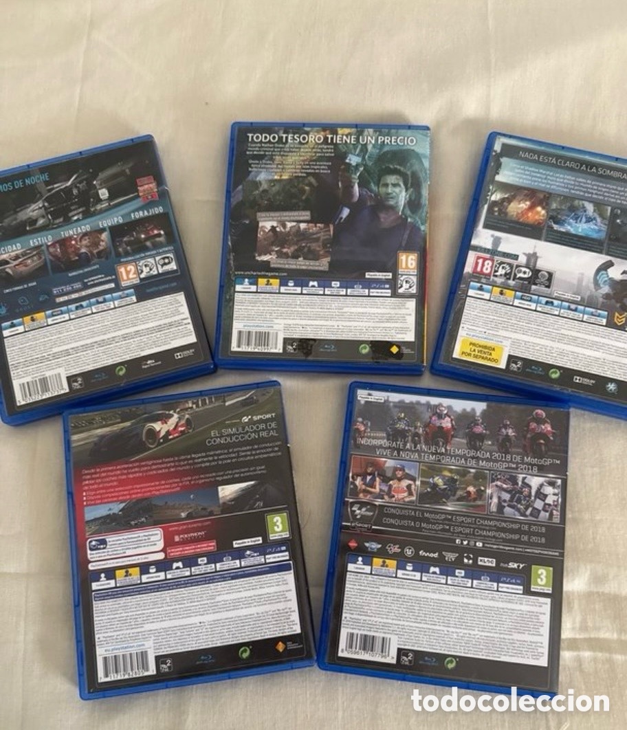 Videojuegos y consolas PS4 de segunda mano: Lote 5 juegos PS4 variados - Foto 2