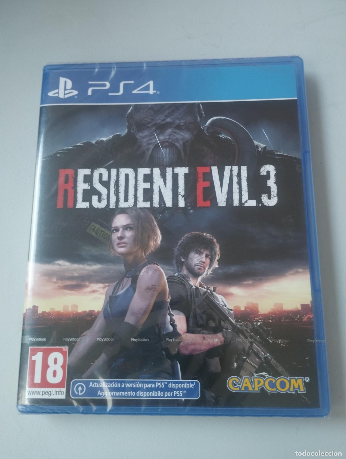 Videojuegos y consolas PS4 de segunda mano: Resident evil 3 - PS4 PLay station - PAL ESP - Nuevo precintado