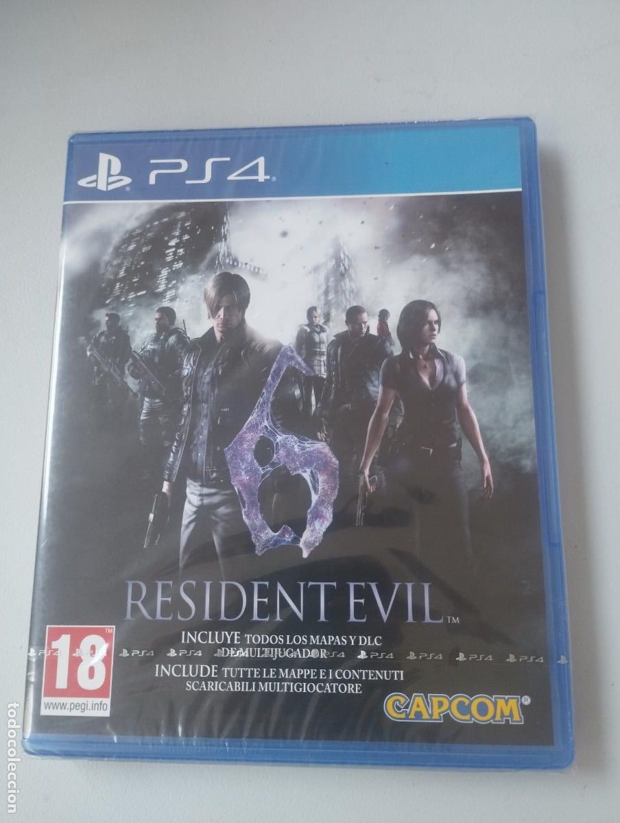 Videojuegos y consolas PS4 de segunda mano: Resident evil 6 - PS4 PLay station - PAL ESP - Nuevo precintado