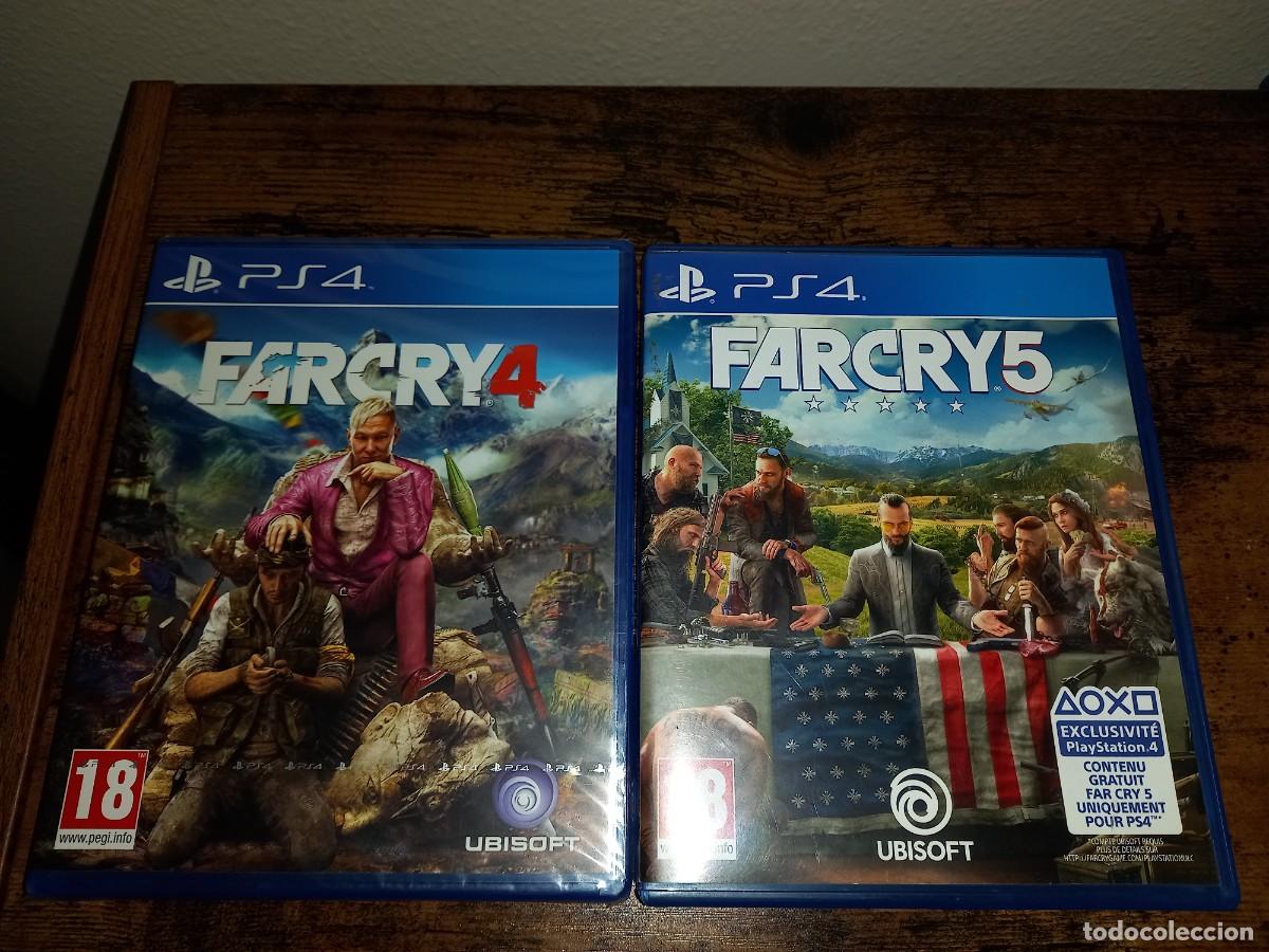 Videojuegos y consolas PS4 de segunda mano: Pack Far Cry 4 y Far Cry 5 PS4