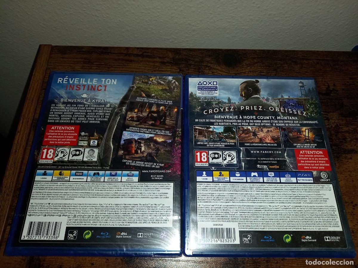Videojuegos y consolas PS4 de segunda mano: Pack Far Cry 4 y Far Cry 5 PS4 - Foto 3