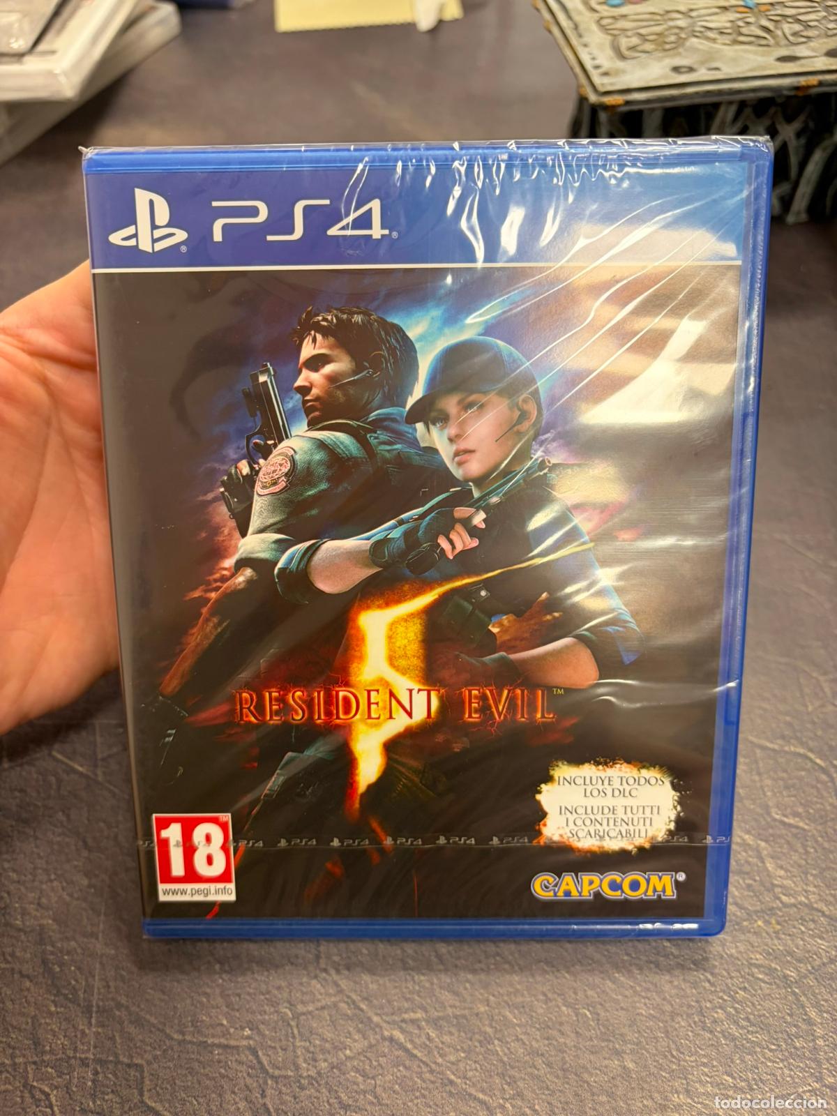 Videojuegos y consolas PS4 de segunda mano: Resident Evil 5 - SOny playstation 4 PS4 PAL ESP Nuevo precintado
