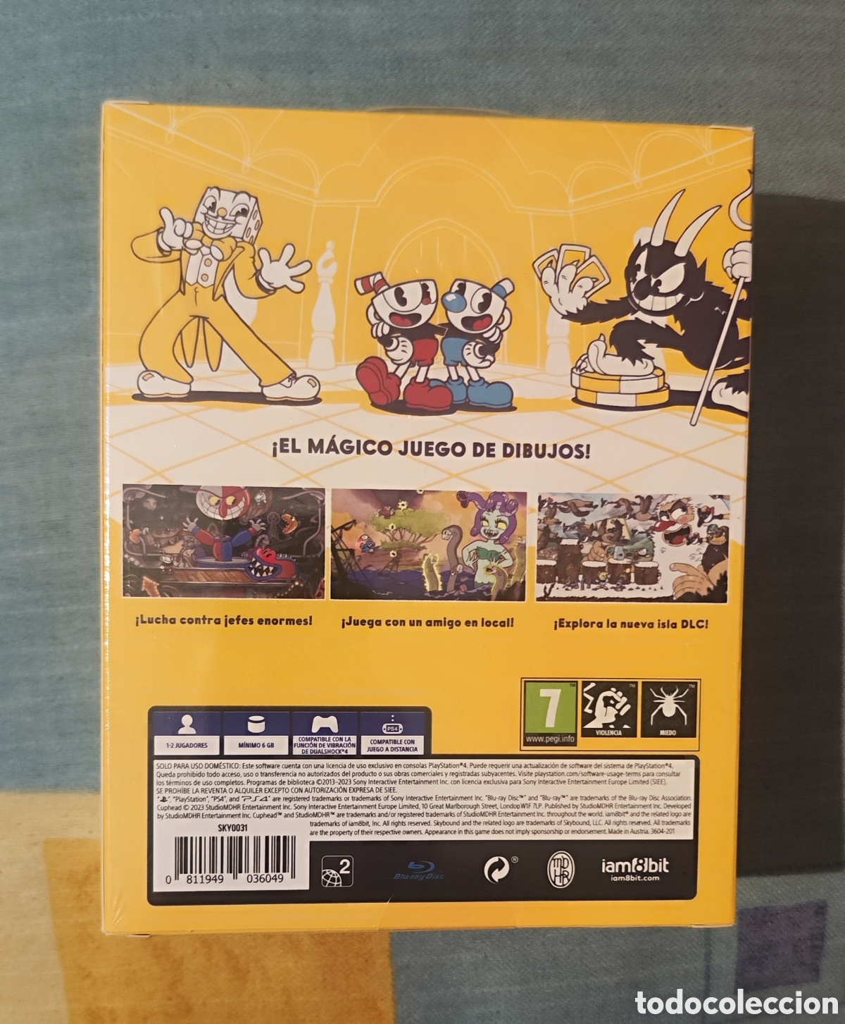 Videojuegos y consolas PS4 de segunda mano: Cuphead L&iacute;mited EDITION PS4 Precintado - Foto 2