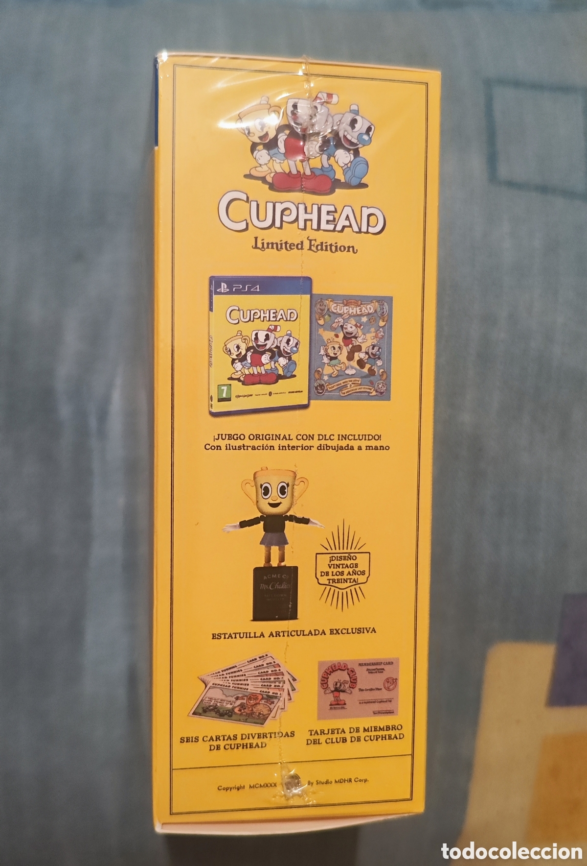 Videojuegos y consolas PS4 de segunda mano: Cuphead L&iacute;mited EDITION PS4 Precintado - Foto 5