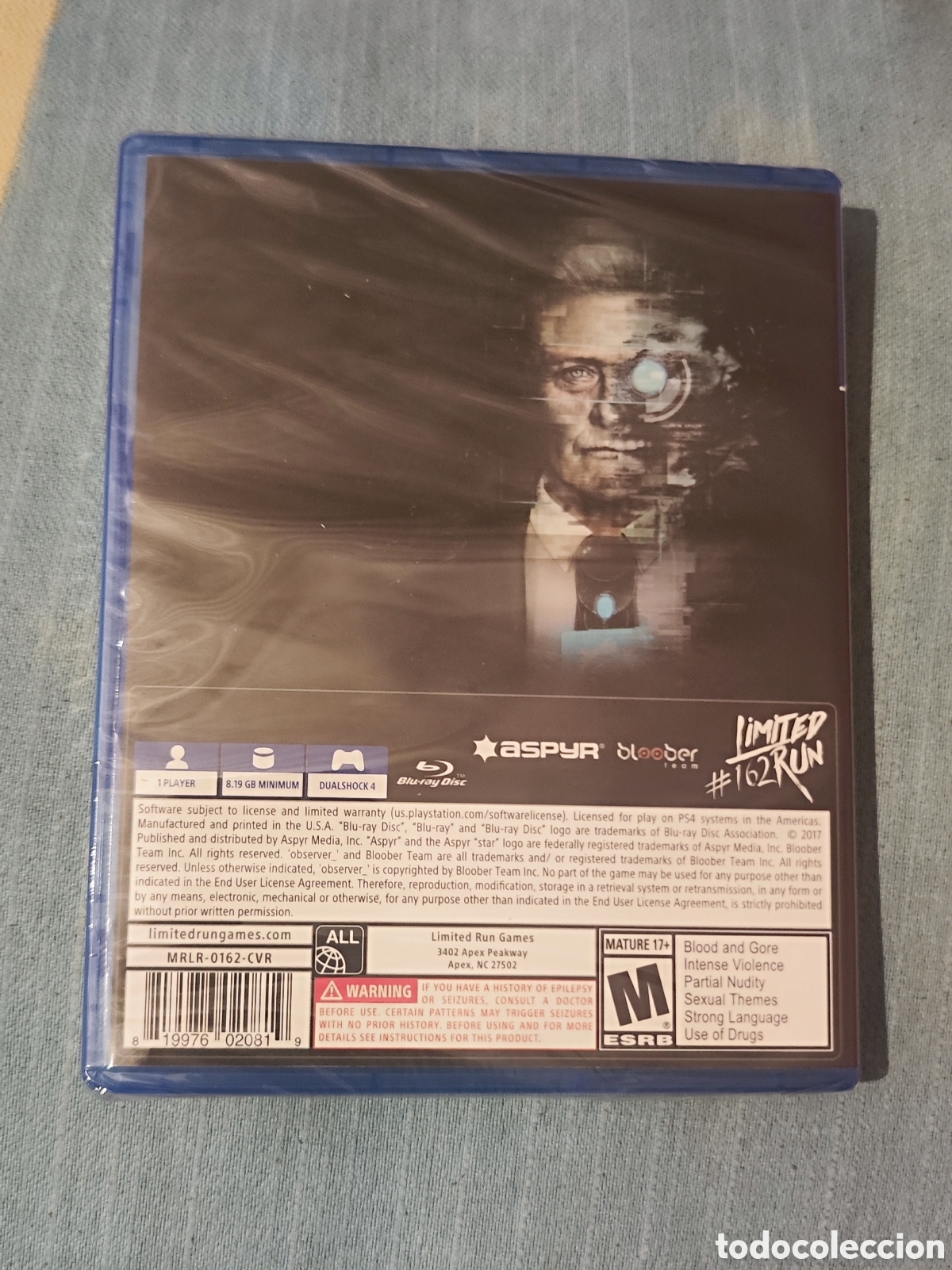 Videojuegos y consolas PS4 de segunda mano: Observer PS4 LIMITED RUN BLOOBER TEAM PLAYSTATION - Foto 2