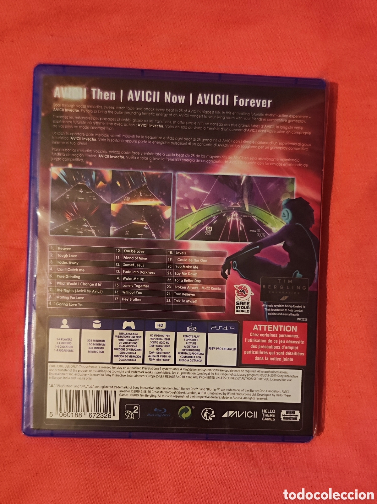 Videojuegos y consolas PS4 de segunda mano: Avicii Invector PS4 Precintado - Foto 2