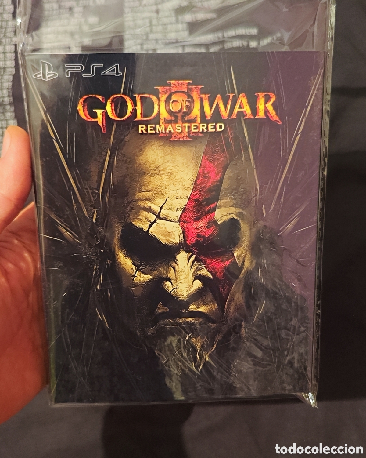 Videojuegos y consolas PS4 de segunda mano: God Of War III Remastered PS4 Slipcover PlayStation Santa M&oacute;nica Studios
