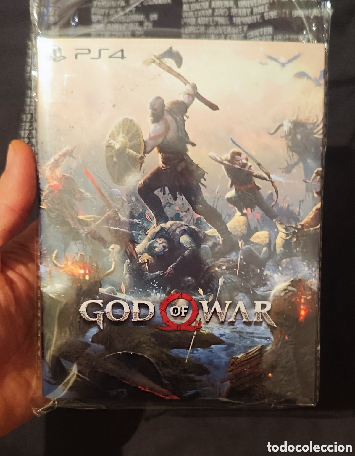 Videojuegos y consolas PS4 de segunda mano: God Of War 2018 PS4 Slipcover PlayStation