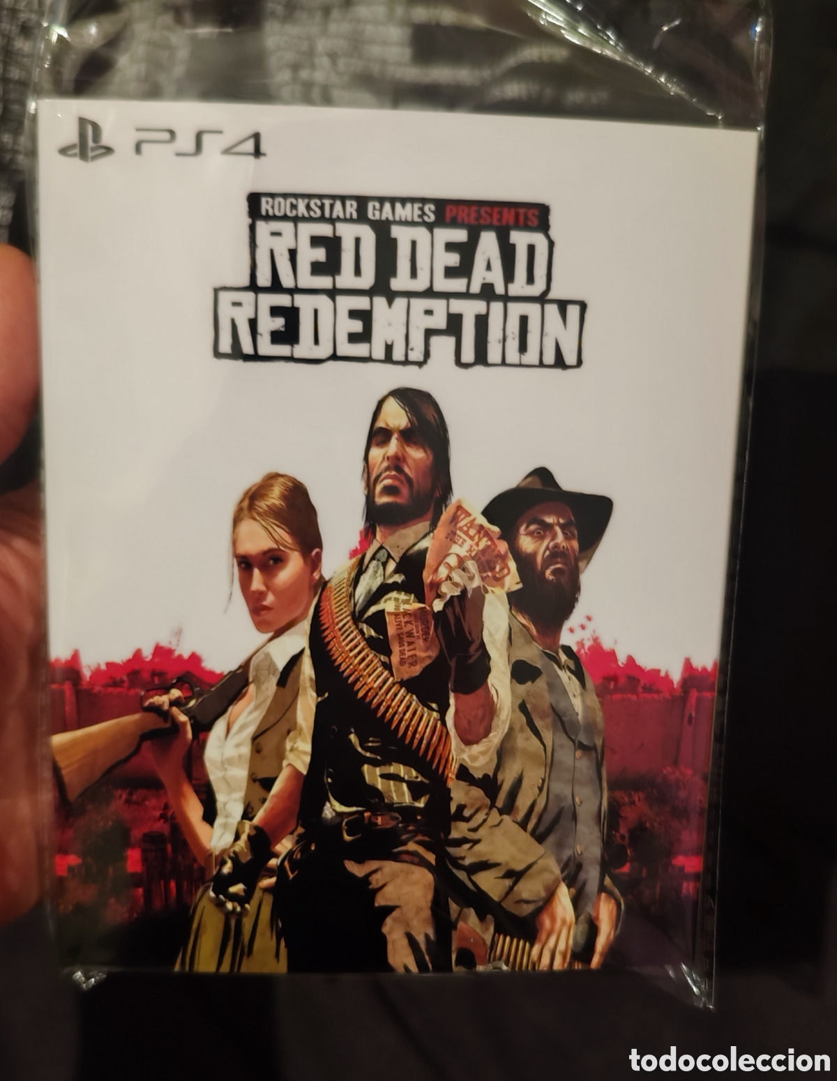 Videojuegos y consolas PS4 de segunda mano: Red Dead Redemption PS4 Rockstar Slipcover PlayStation