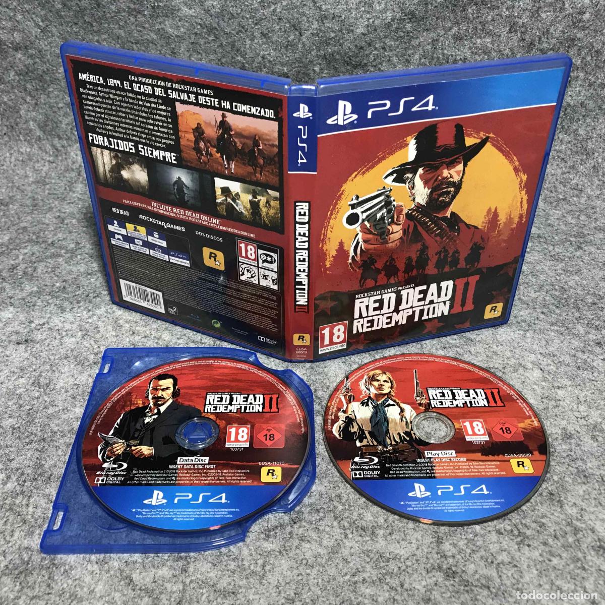 Videojuegos y consolas PS4 de segunda mano: RED DEAD REDEMPTION II SONY PLAYSTATION 4 PS4 - Foto 1