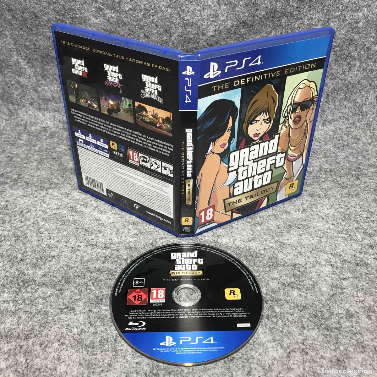 Videospiele und Konsolen PS4: GRAND THEFT AUTO THE TRILOGY SONY PLAYSTATION 4 PS4