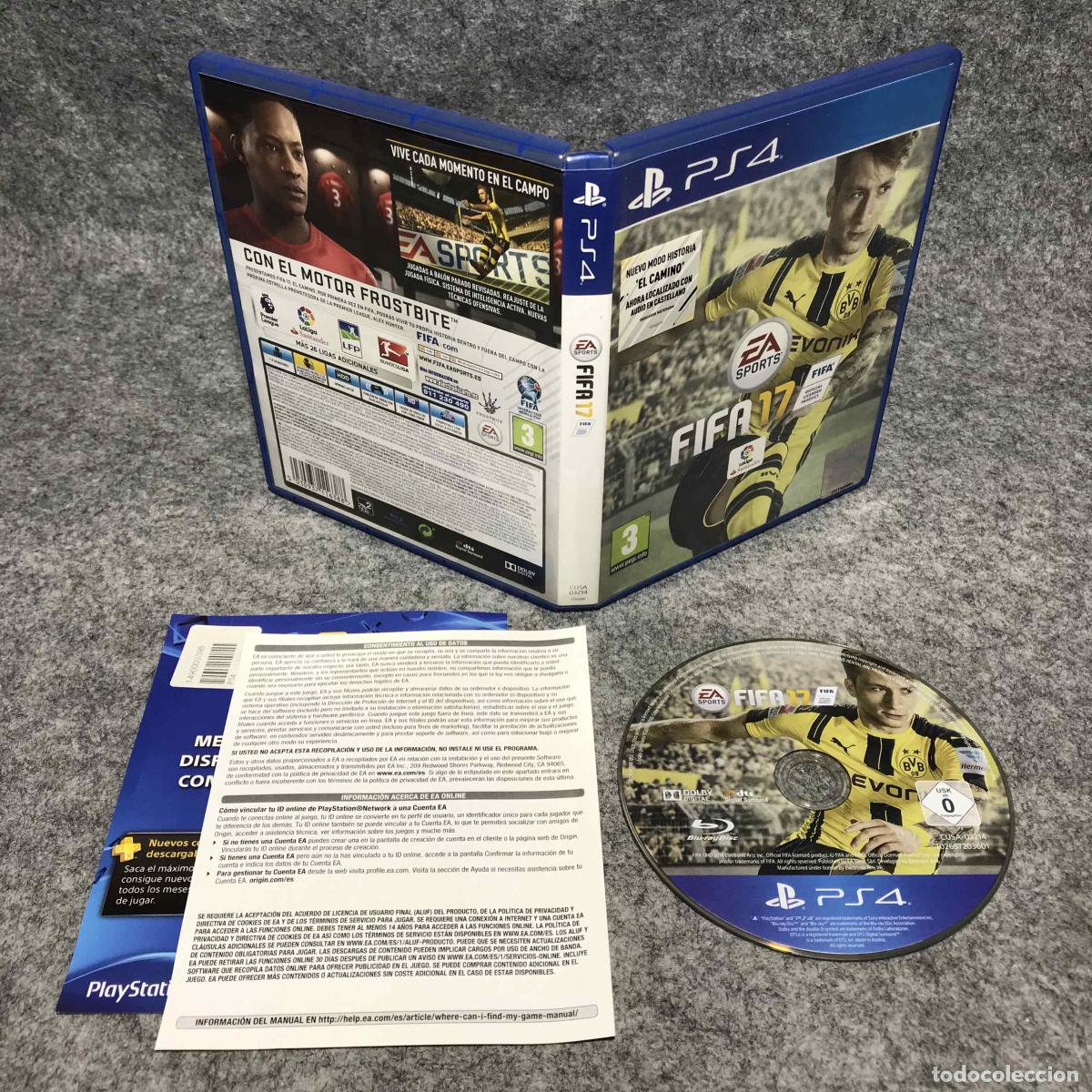 Videojuegos y consolas PS4 de segunda mano: FIFA 17 SONY PLAYSTATION 4 PS4 - Foto 1