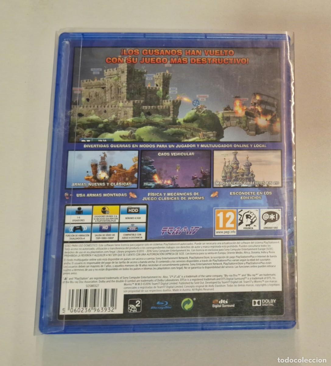 Videojuegos y consolas PS4 de segunda mano: Worms W.M.D All Stars PS4 - Foto 2
