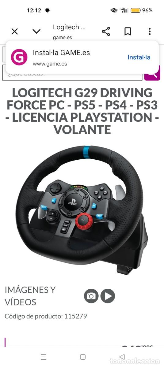 Videojuegos y consolas PS4 de segunda mano: Volante+pedales Pilaystation/ PC. - Foto 3