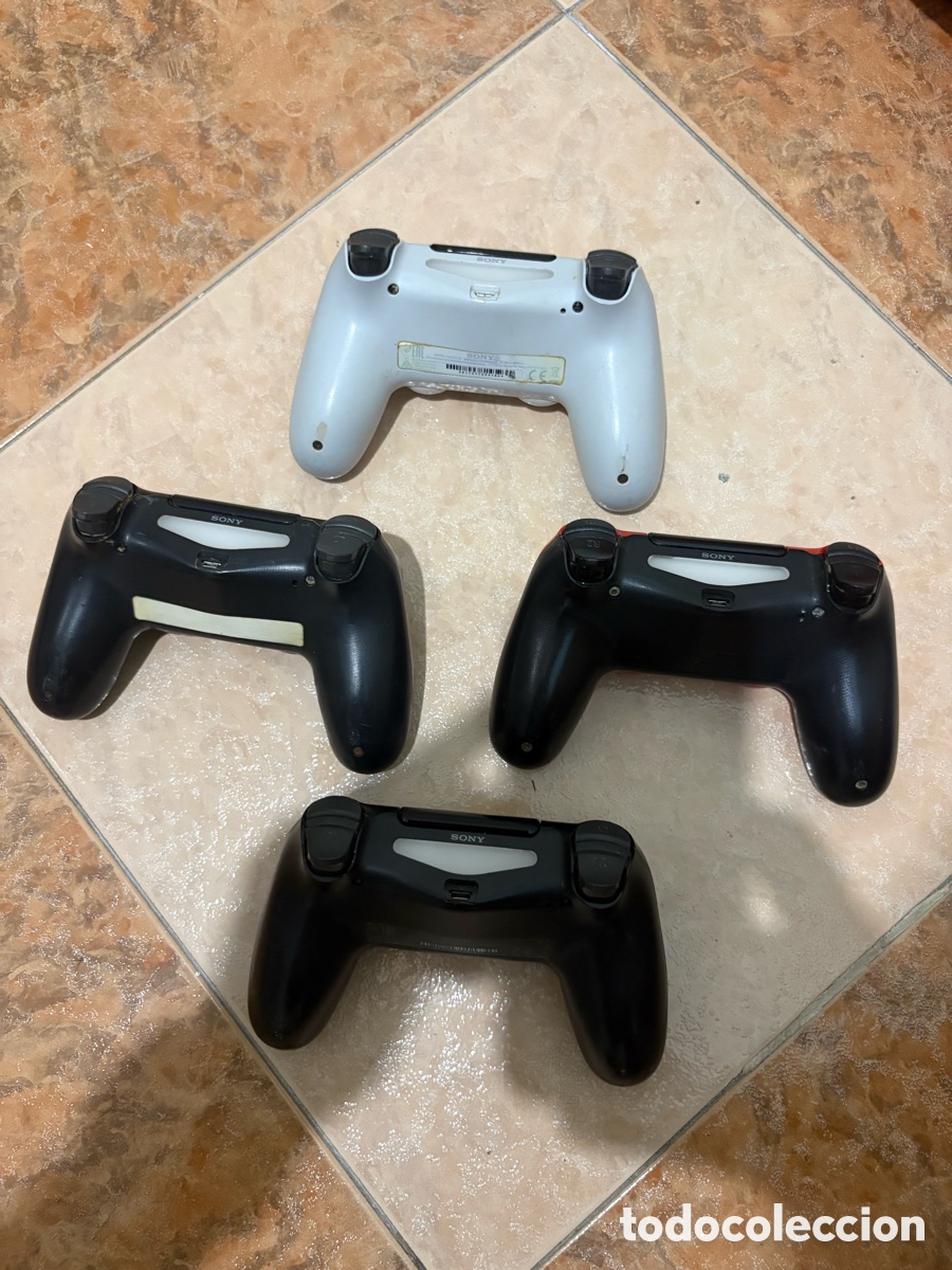 Videojuegos y consolas PS4 de segunda mano: Lote 4 mandos PS4 (Playstation 4) - Foto 2